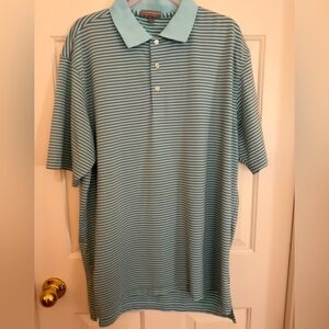 Men’s Peter Millar Summer Comfort Size Large Short Sleeve Performance Polo